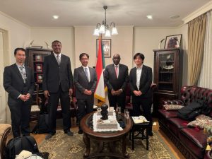 H.E. the Ambassador Hosts a Friendly Dinner for Esteemed Japanese Foreign Ministry Officials